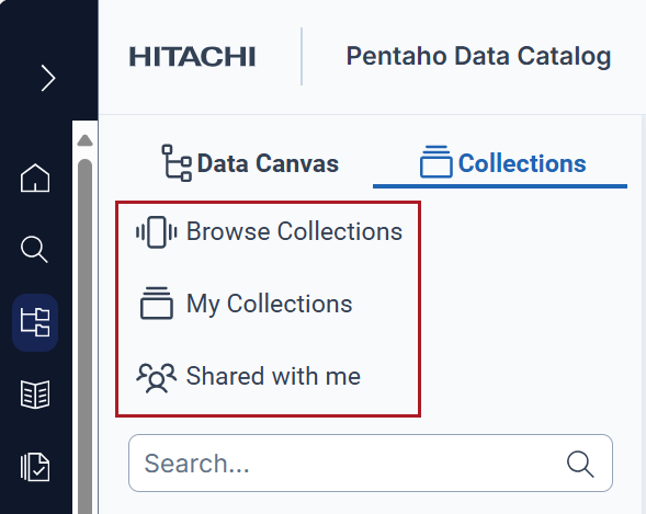 Different views of collections